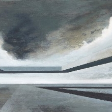 Expansión /  mixta sobre tabla / 20 x 80 cm / 2016