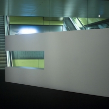 Estructura I / 20 x 90 x 240 cm /Madera lacada / 2010