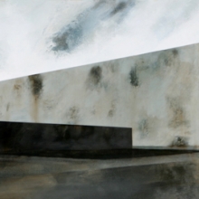 Siempre tuvimos ángeles y dioses /mixta sobre tabla montada/50 x 200 cm /2006