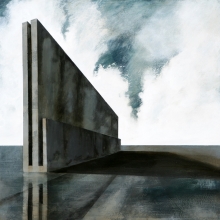 Inercia de una idea pura /mixta sobre tabla / 50 x 50 cm/ 2007